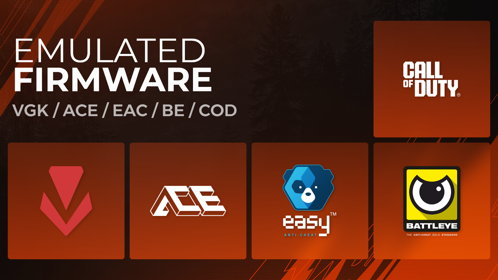 1:1 Custom FW - BE / EAC / COD