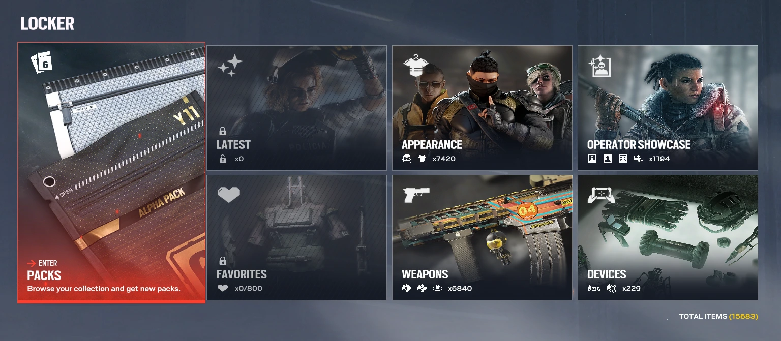 R6 - Unlock all
